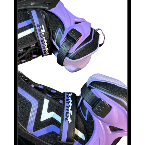 Ruthfot Purple Adjustable Inline Skates Size XL - Picture 9 of 10